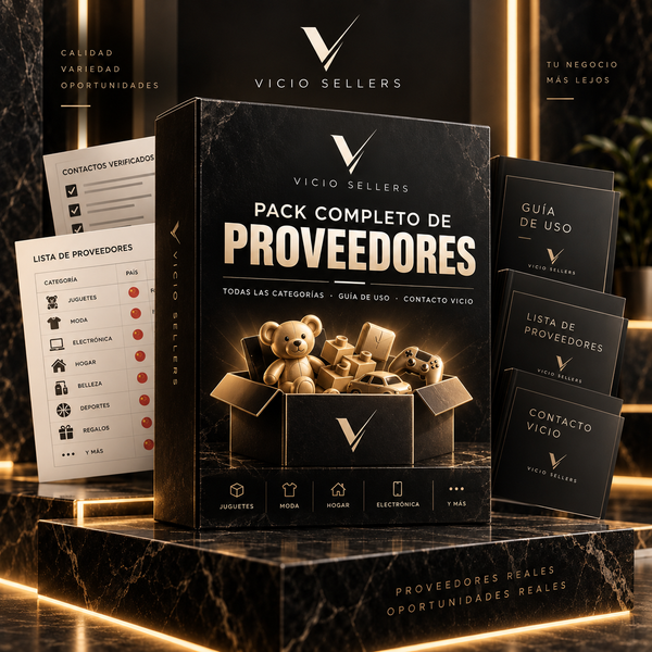 Pack Completo de Proveedores — VICIO SELLERS