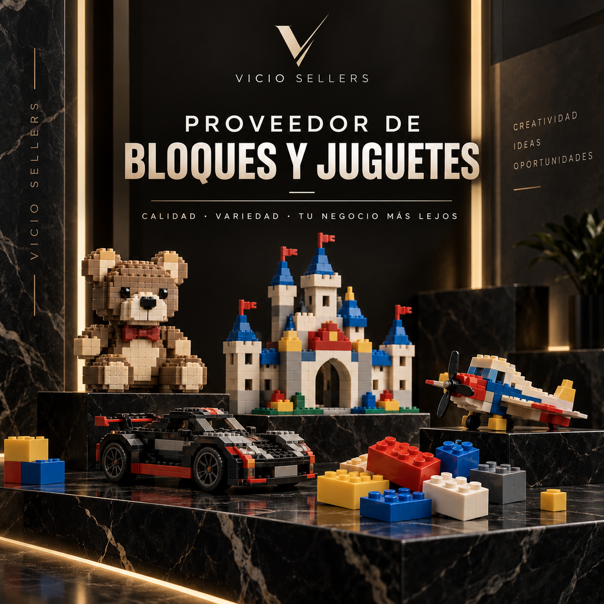 Proveedor de Bloques / Juguetes — VICIO SELLERS